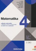 Matematika 4 2. dio udžbenik matematike u četvrtom razredu srednje škole sa zadatcima za rješavanje – 5, 6 i 7 sati tjedno