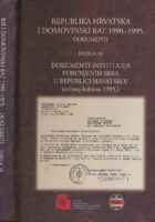 Republika Hrvatska i Domovinski rat 1990.-1995. Dokumenti. Knjiga 18. Dokumenti institucija pobunjenih Srba u Republici Hrvatskoj (svibanj-kolovoz 1995.)