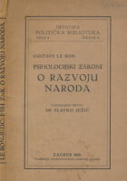 Psihologijski zakoni o razvoju naroda