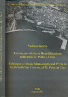 Katalog muzikalija u Benediktinskom samostanu sv. Petra u Cresu