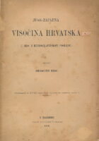 Jugo-zapadna visočina Hrvatska u ORO i hidrografijskom pogledu
