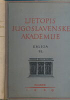 Ljetopis JAZU 55/1949