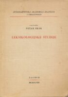 Leksikologijske studije