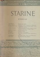 Starine JAZU 45/1955