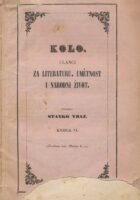 Kolo. članci za literaturu, umetnost i narodni život. knjiga VI