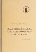 Salo Debeloga Jera Libo Azbukoprotres Save Mrkalja