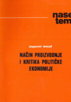 Način proizvodnje i kritika političke ekonomije